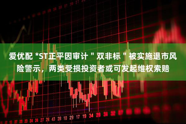 爱优配 *ST正平因审计＂双非标＂被实施退市风险警示，两类受损投资者或可发起维权索赔